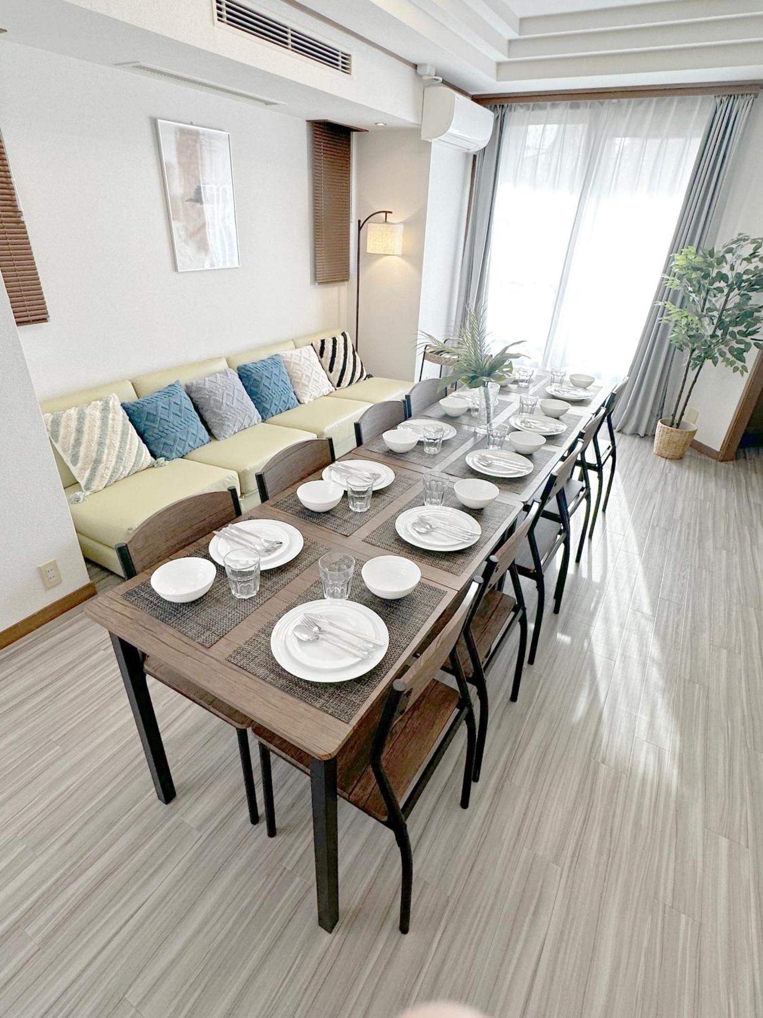 松屋町駅 徒歩5分!!! 心斎橋地下鉄1駅 距離 ホテルリネン使用 Appartement Ōsaka